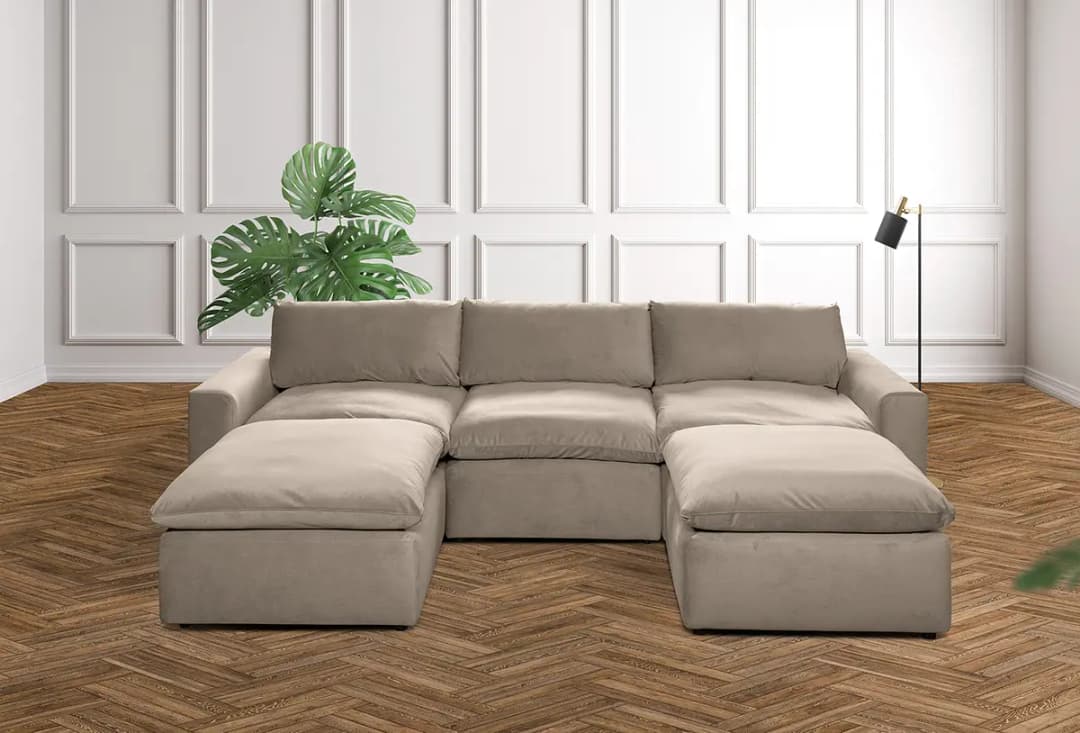 1-Sitzer Modulsofa Nizza | Grau