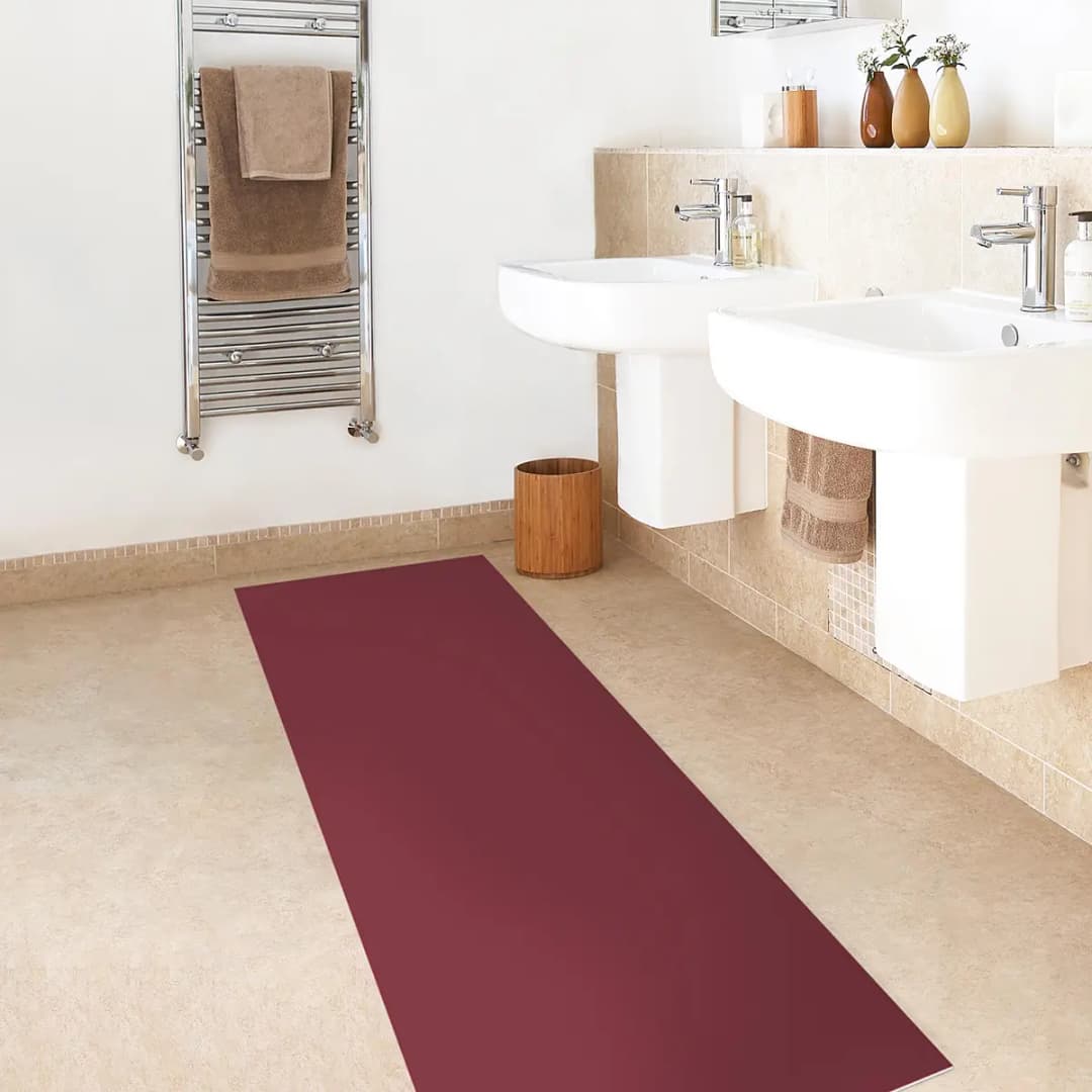 Vinylteppich Bordeaux | Rot