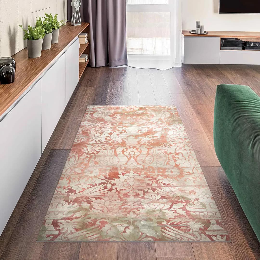 Vinylteppich Ornamentgewebe II | Beige