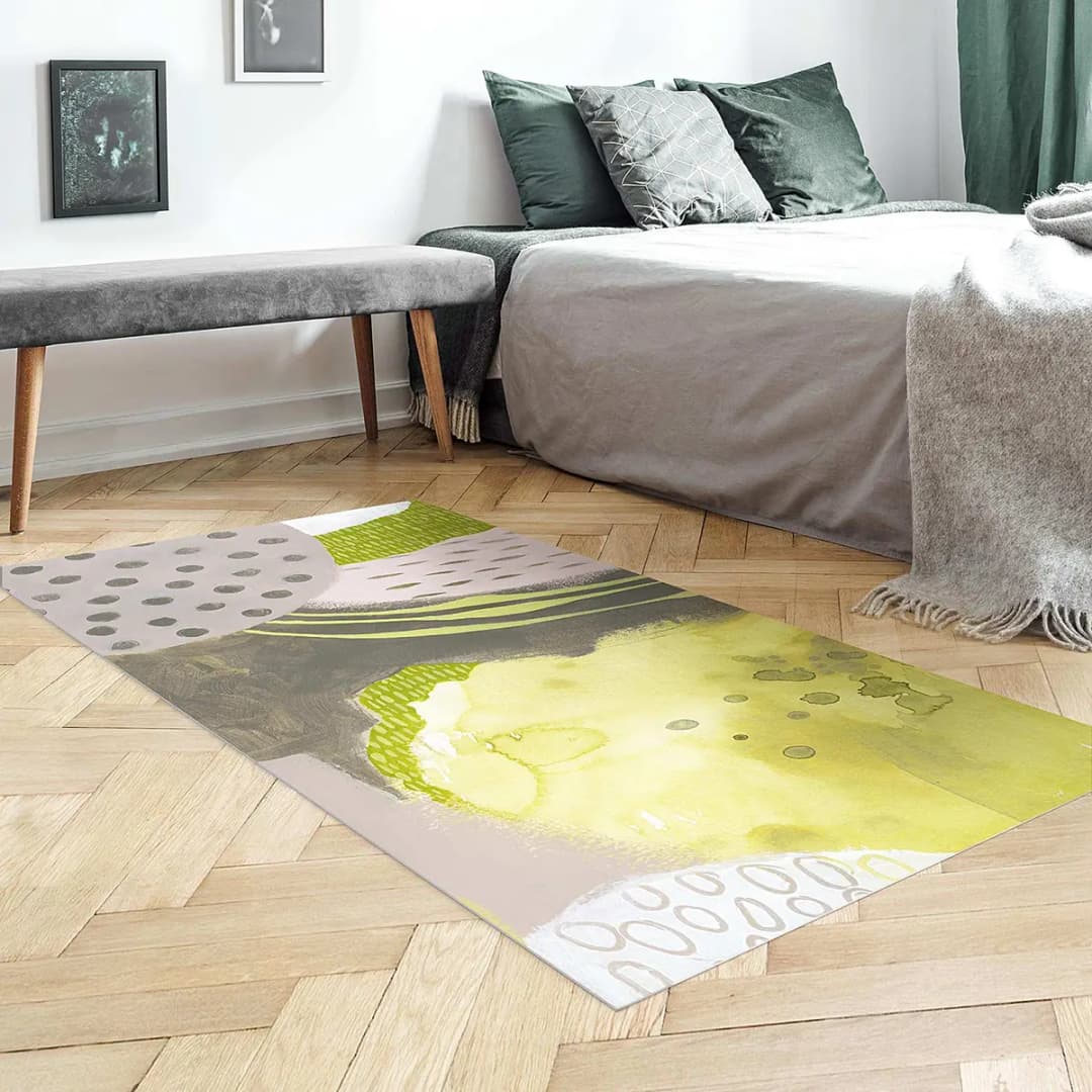 Vinylteppich Sonnenflecken II | Grau