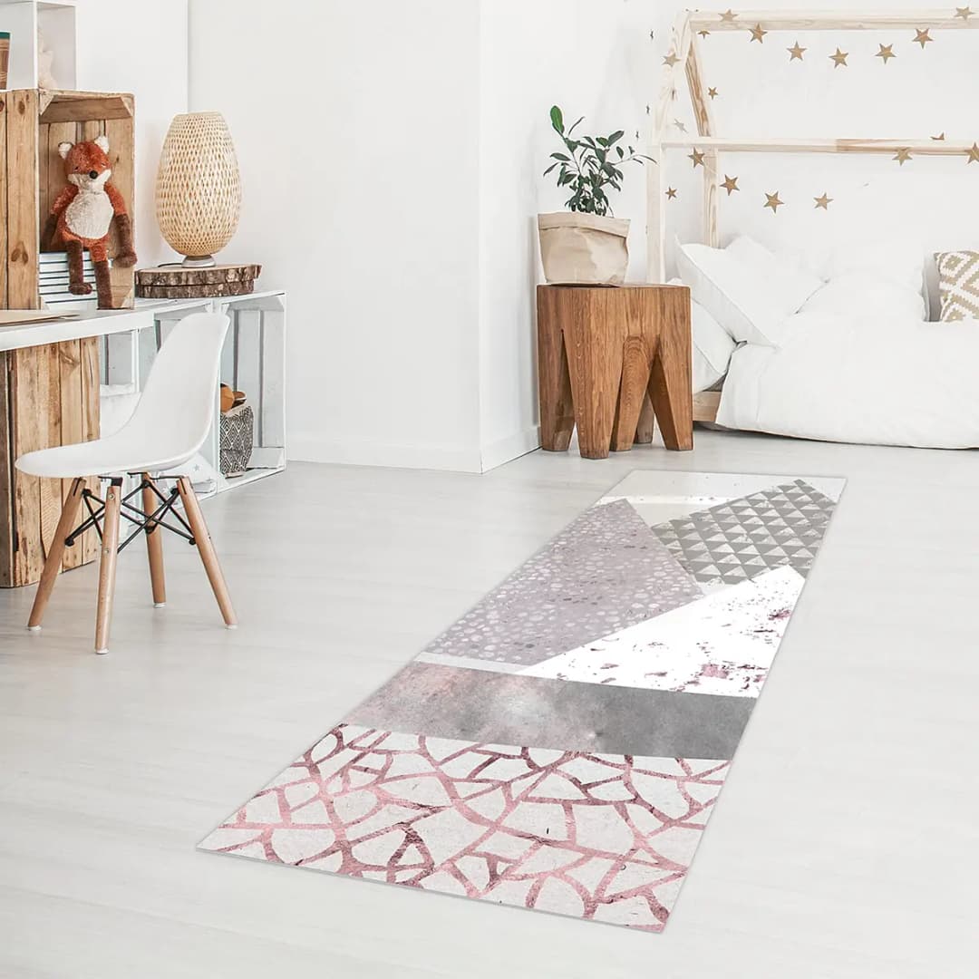 Vinylteppich Abstrakte Berglandschaft | Mehrfarbig