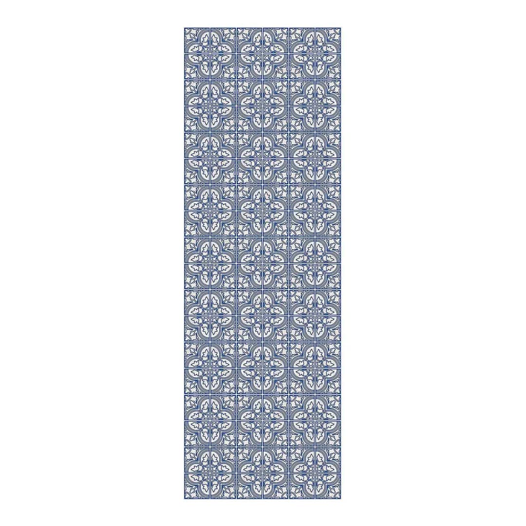 Vinylteppich Fliesenmuster Faro | Blau