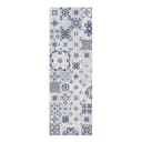 Vinylteppich Keramikfliesen Agadir | Blau