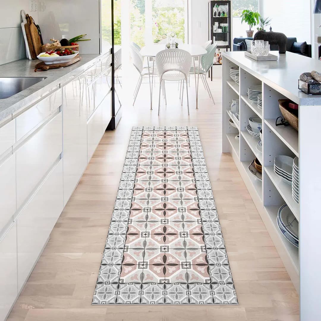 Vinylteppich Marokkanische Fliesen | Beige