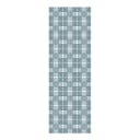 Vinylteppich Fliesenmuster Lissabon 50 x 150cm Blau | Blau