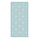 Vinylteppich Art Deco Strahlen Muster | Blau