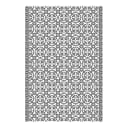 Vinylteppich Geometrische Fliesen Kreise | Grau
