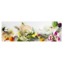 Vinylteppich Kräuter mit Essblüten 180 x 60cm | Mehrfarbig