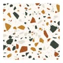 Vinylteppich Terrazzo Muster Livorno | Braun