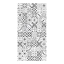 Vinylteppich Geometrischer Fliesenmix | Grau
