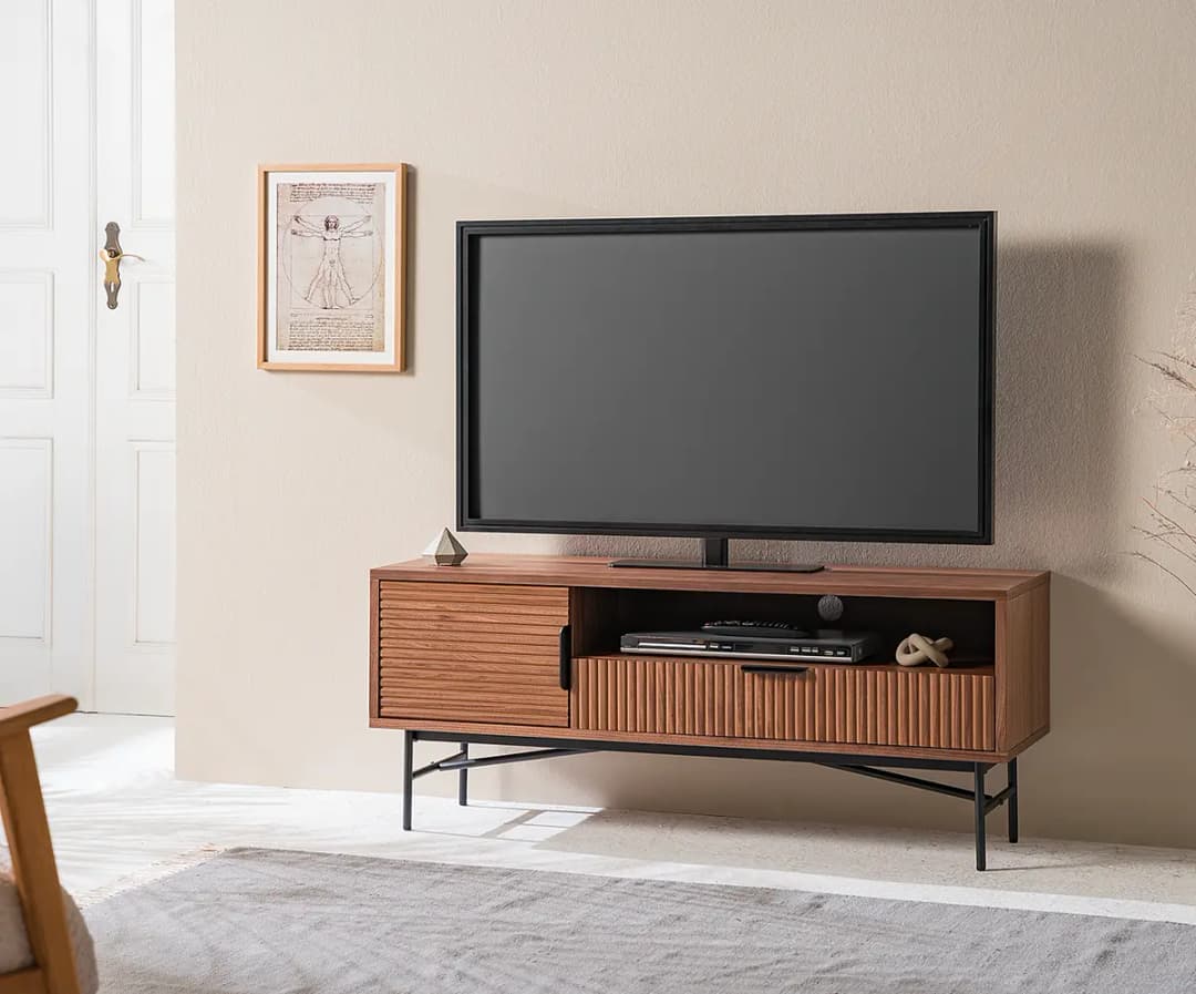 TV-Lowboard KNIVS | Braun