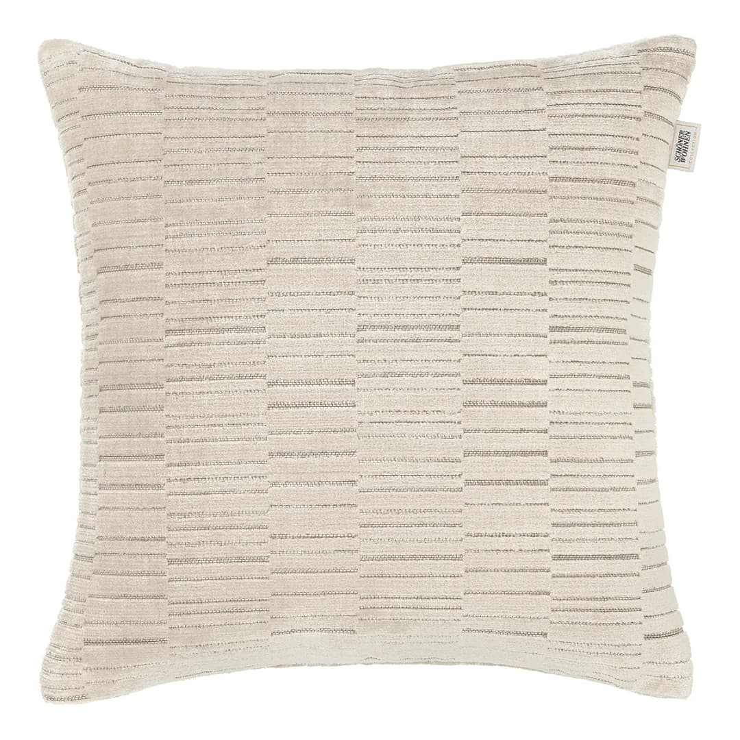 Kissenhülle Weiß/Wollweiß 43 x 43 x 1cm Mischgewebe | Weiß