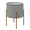 Polsterhocker Ostbirk | Grau