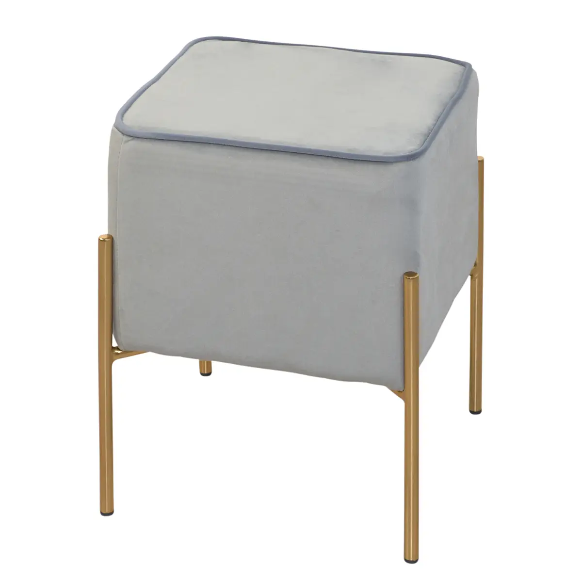 Polsterhocker Ostbirk | Grau