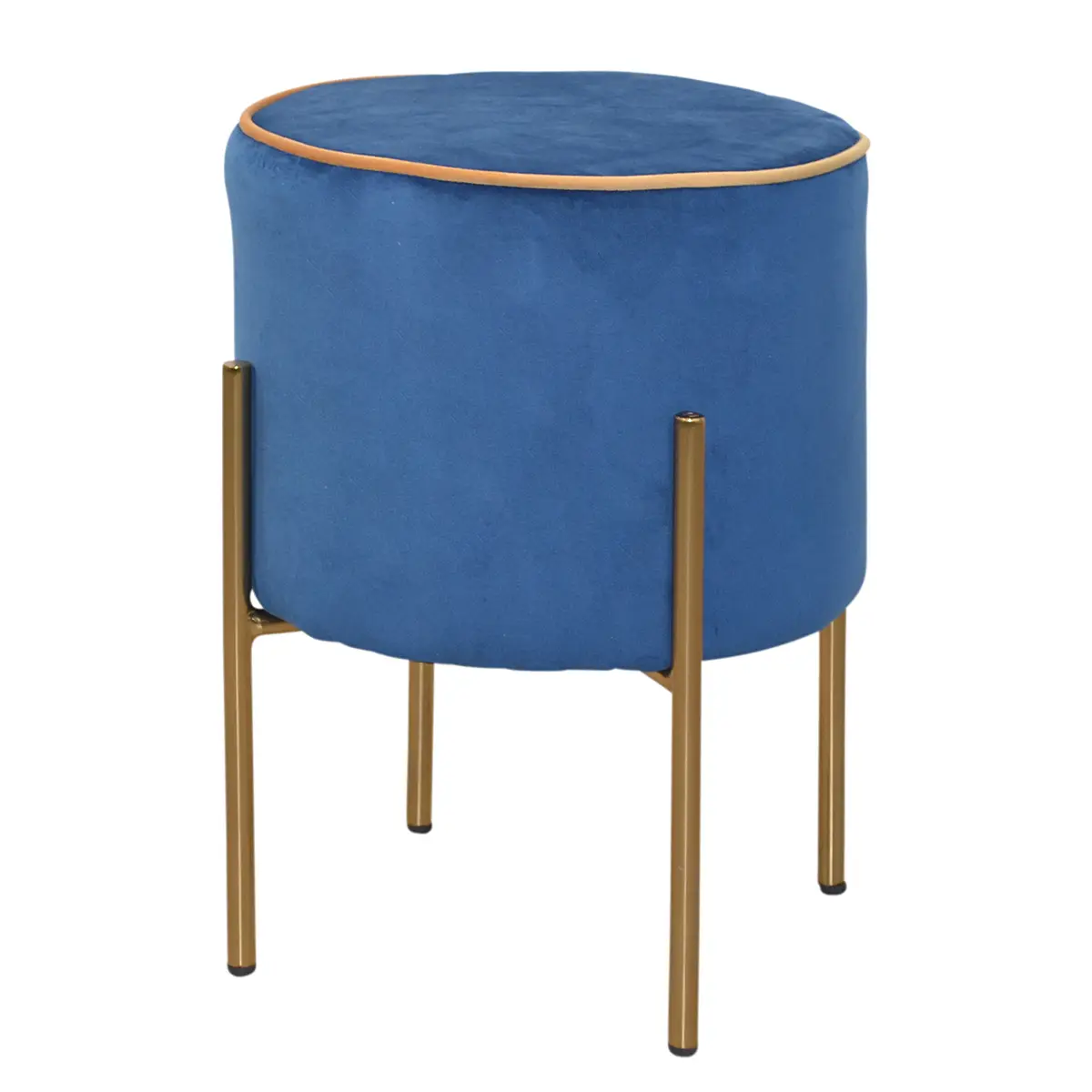 Polsterhocker Ostbirk | Blau