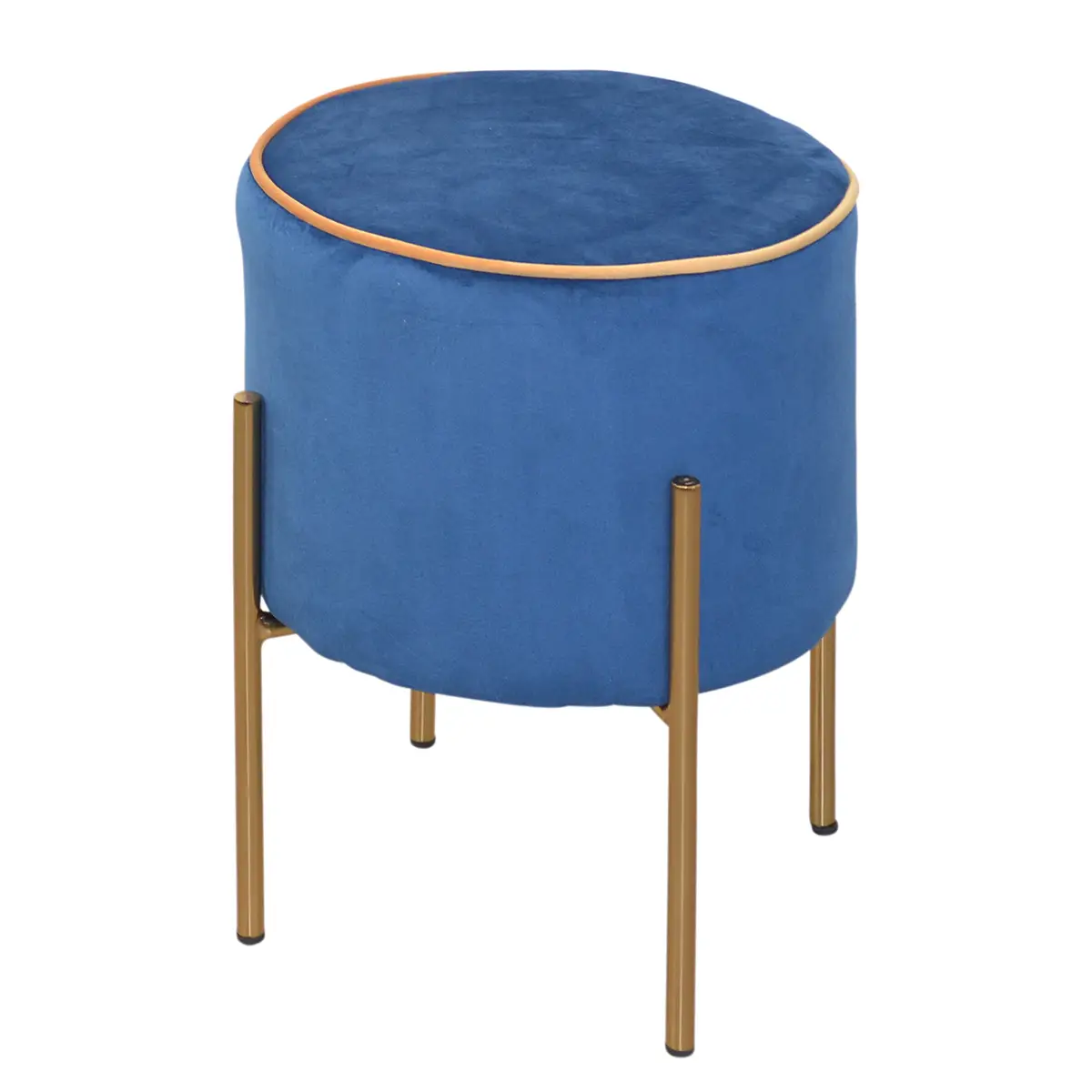 Polsterhocker Ostbirk | Blau