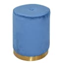 Sitzhocker Westcourt I | Blau