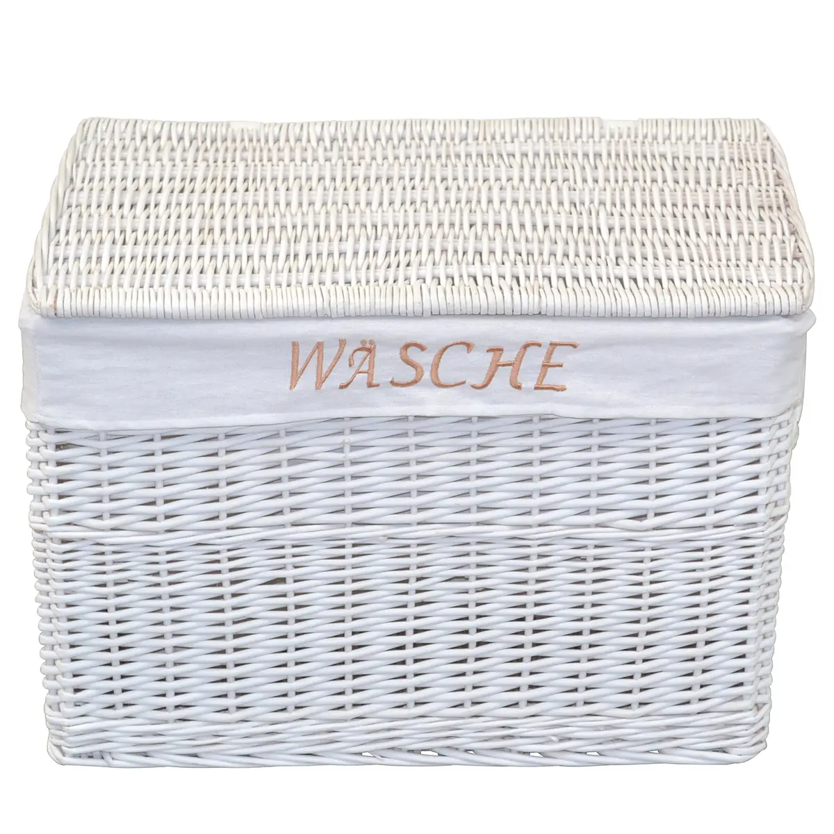 Wäschekorb Lamington | Weiß