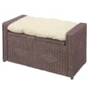 Rattansitztruhe Tiaro | Braun