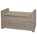 Rattansitztruhe Tiaro I | Braun