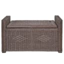 Rattansitztruhe Tiaro I | Braun