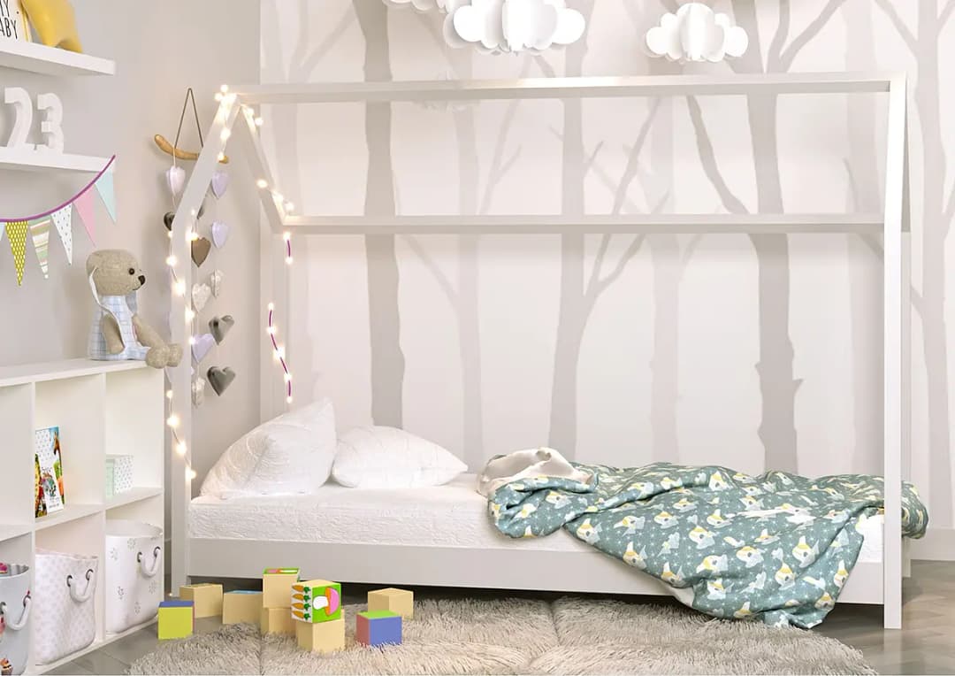 Kinderbett Babydreams | Braun