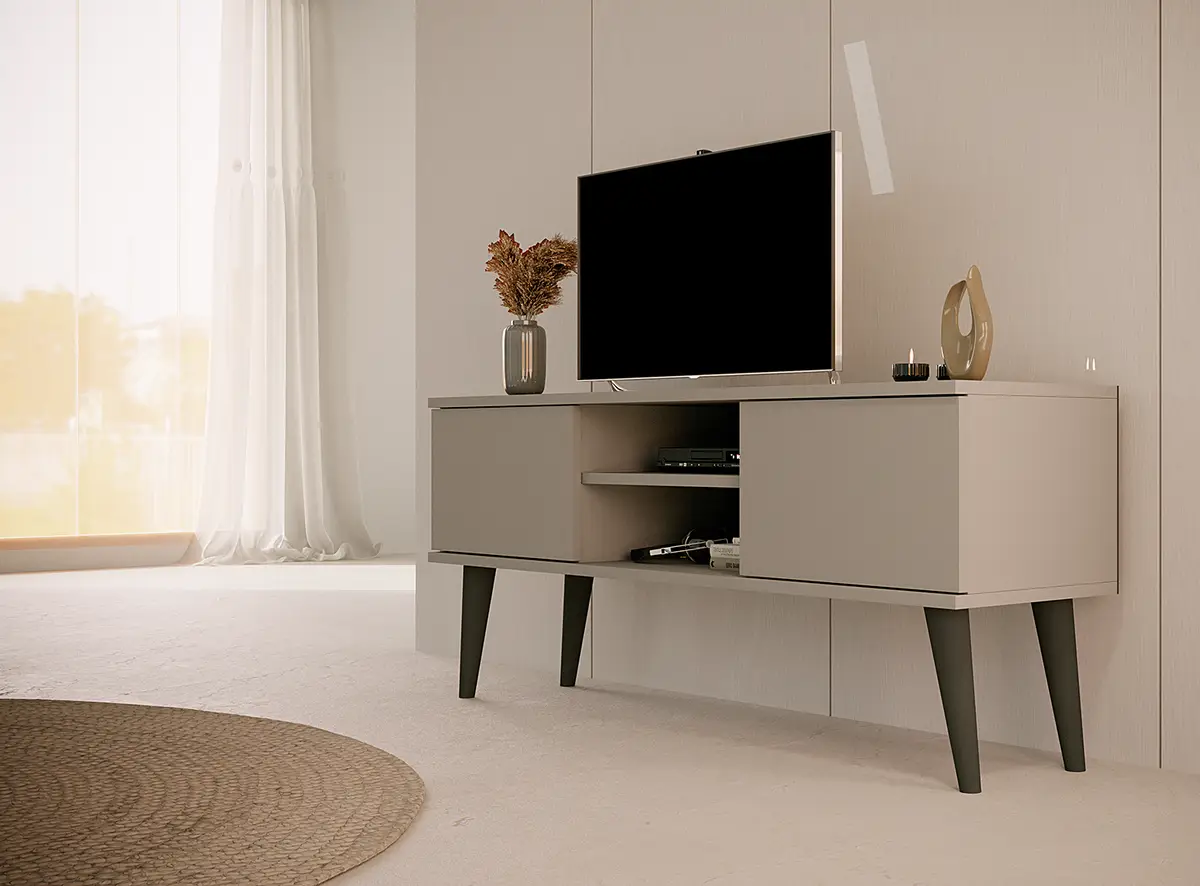 Kommode Babydreams | Grau
