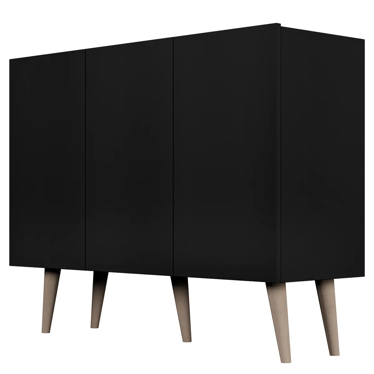Kommode Babydreams | Schwarz