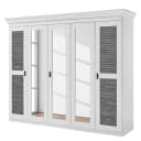 Drehtürenschrank | Holztöne