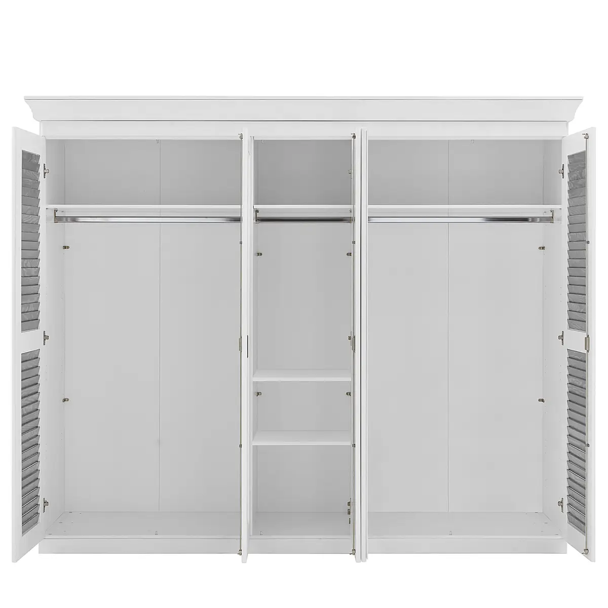 Drehtürenschrank | Holztöne