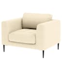 Sessel Beige Strukturstoff Kari | Beige
