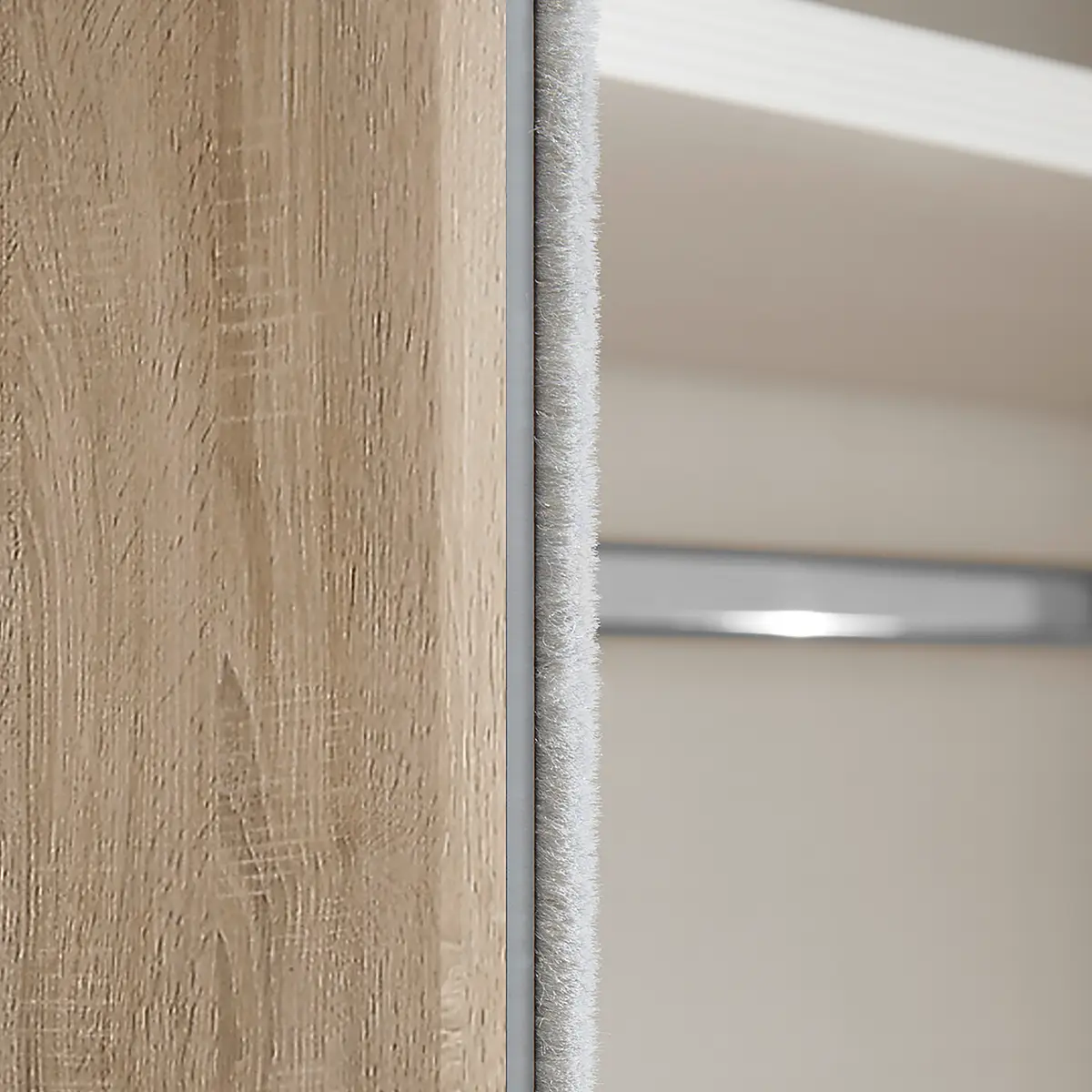 Schwebetürenschrank Typ B | Braun