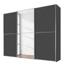 Schwebetürenschrank Typ B | Grau
