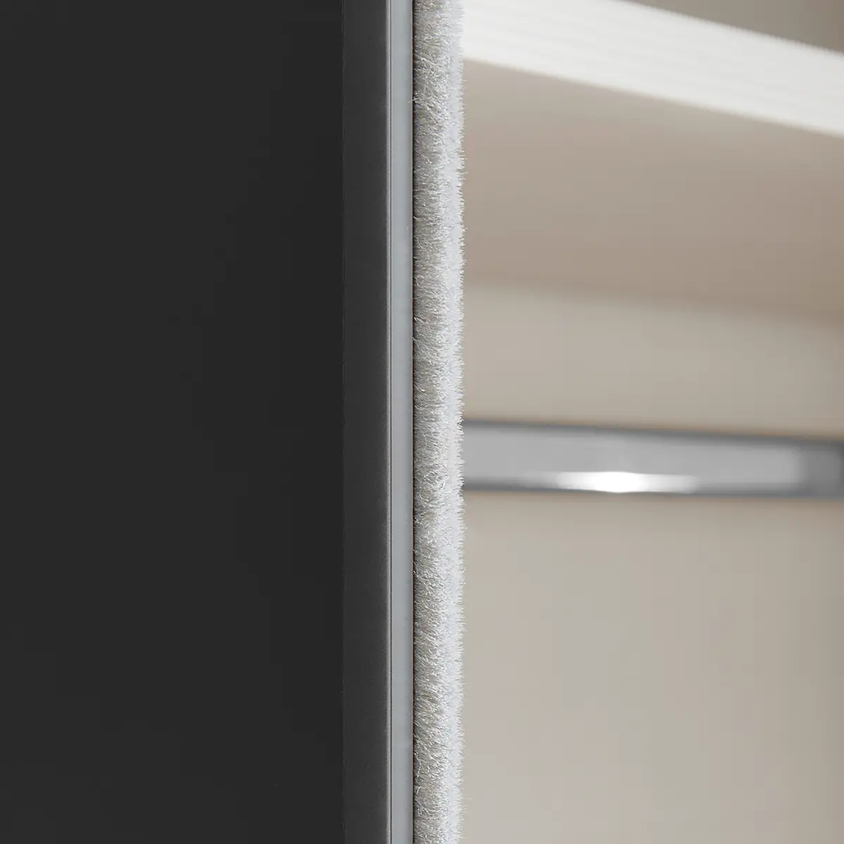 Schwebetürenschrank Typ B | Grau