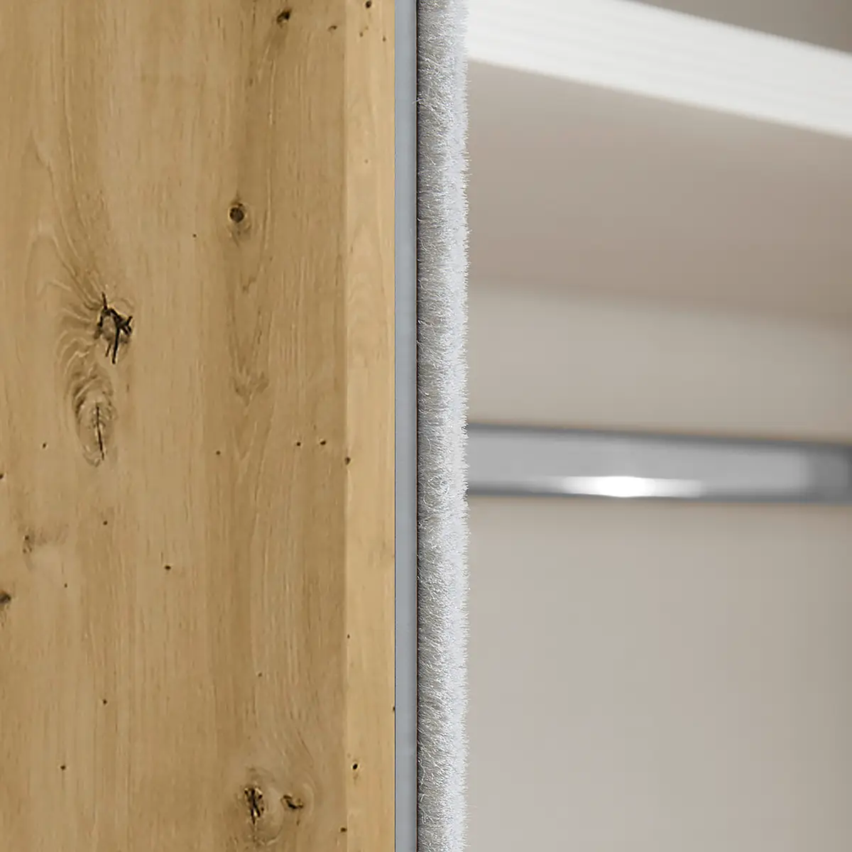 Schwebetürenschrank Typ B | Braun