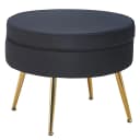 Sitzpouf Brünn | Schwarz
