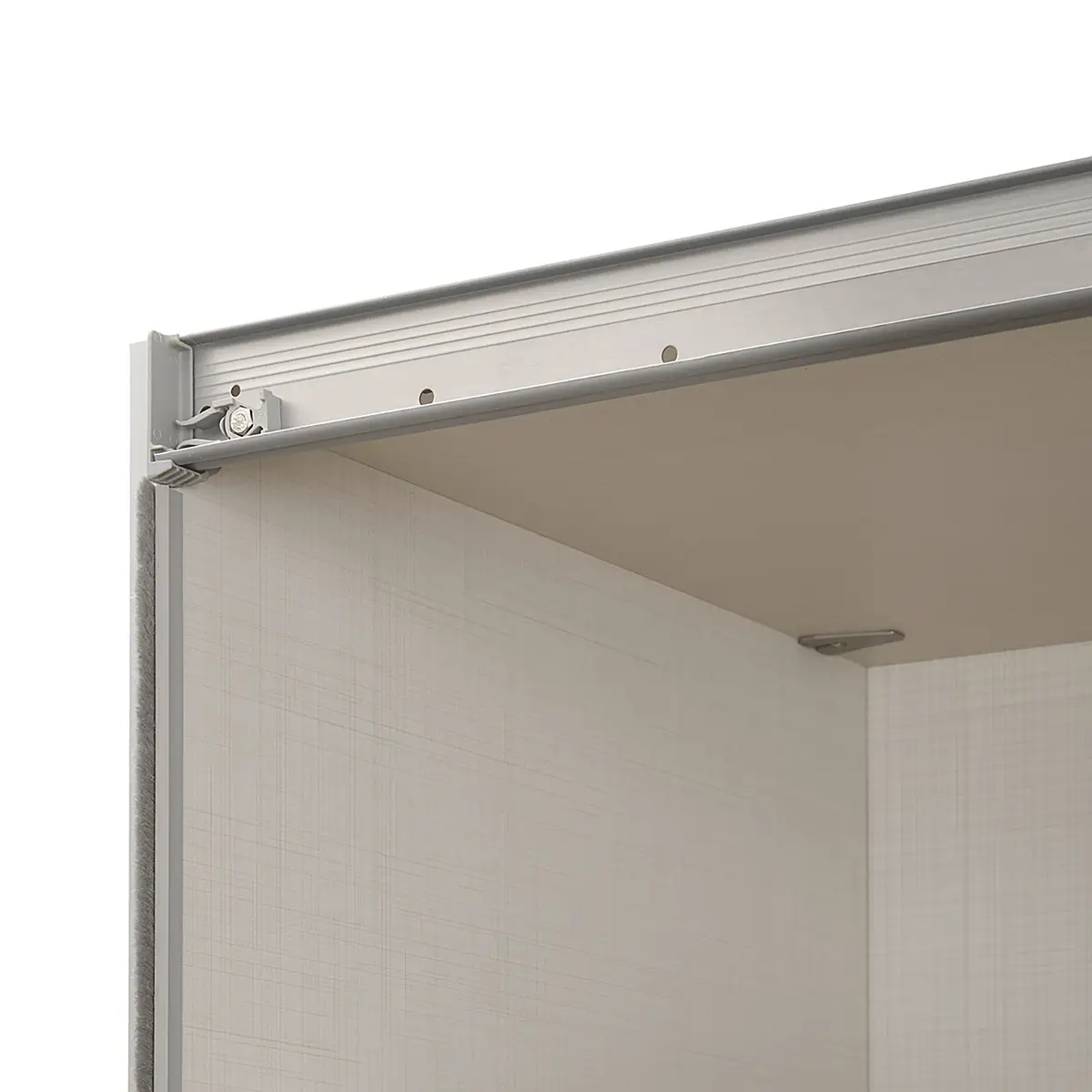 Schwebetürenschrank Typ C | Grau
