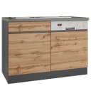 Spülenschrank Turin | Braun