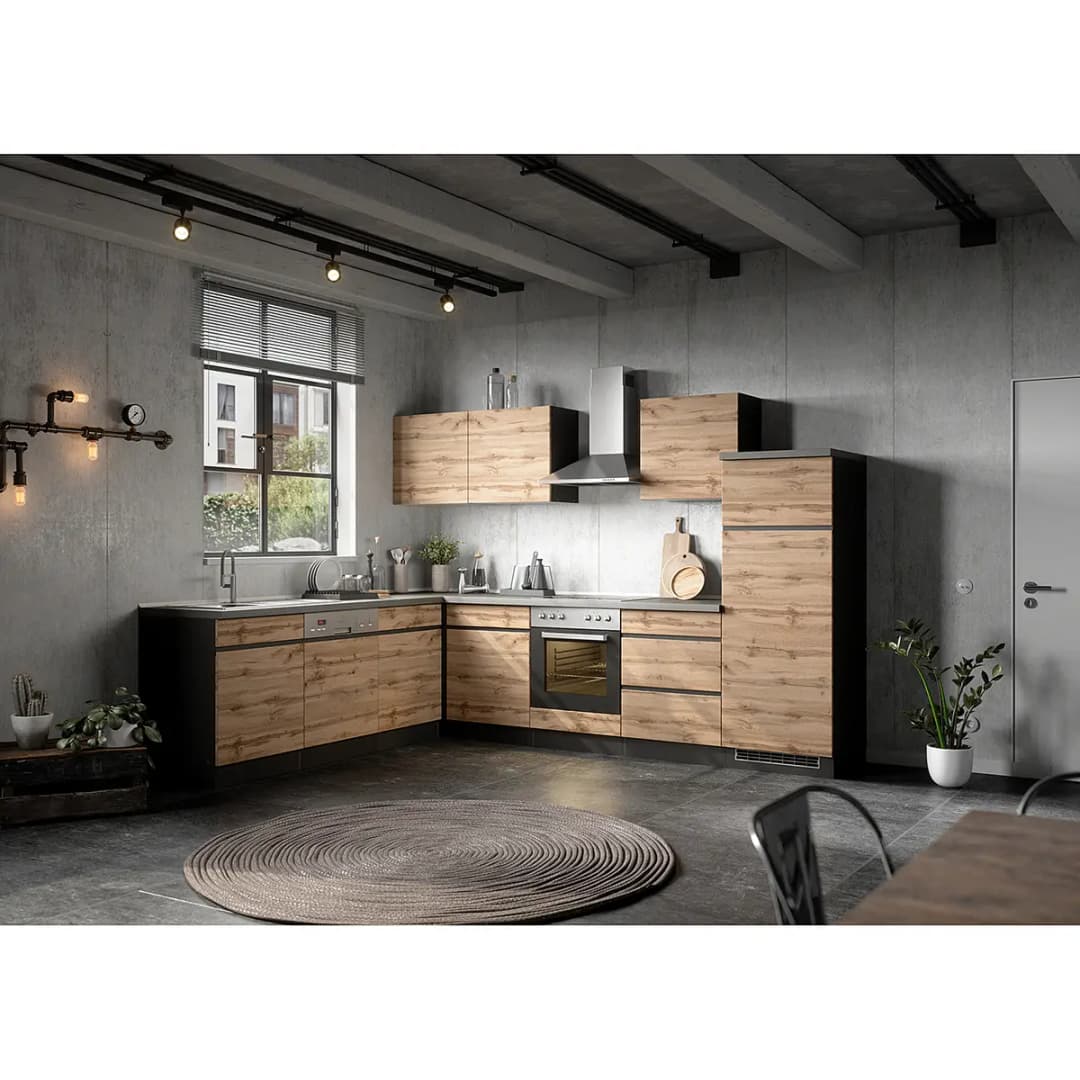 Spülenschrank Turin | Braun