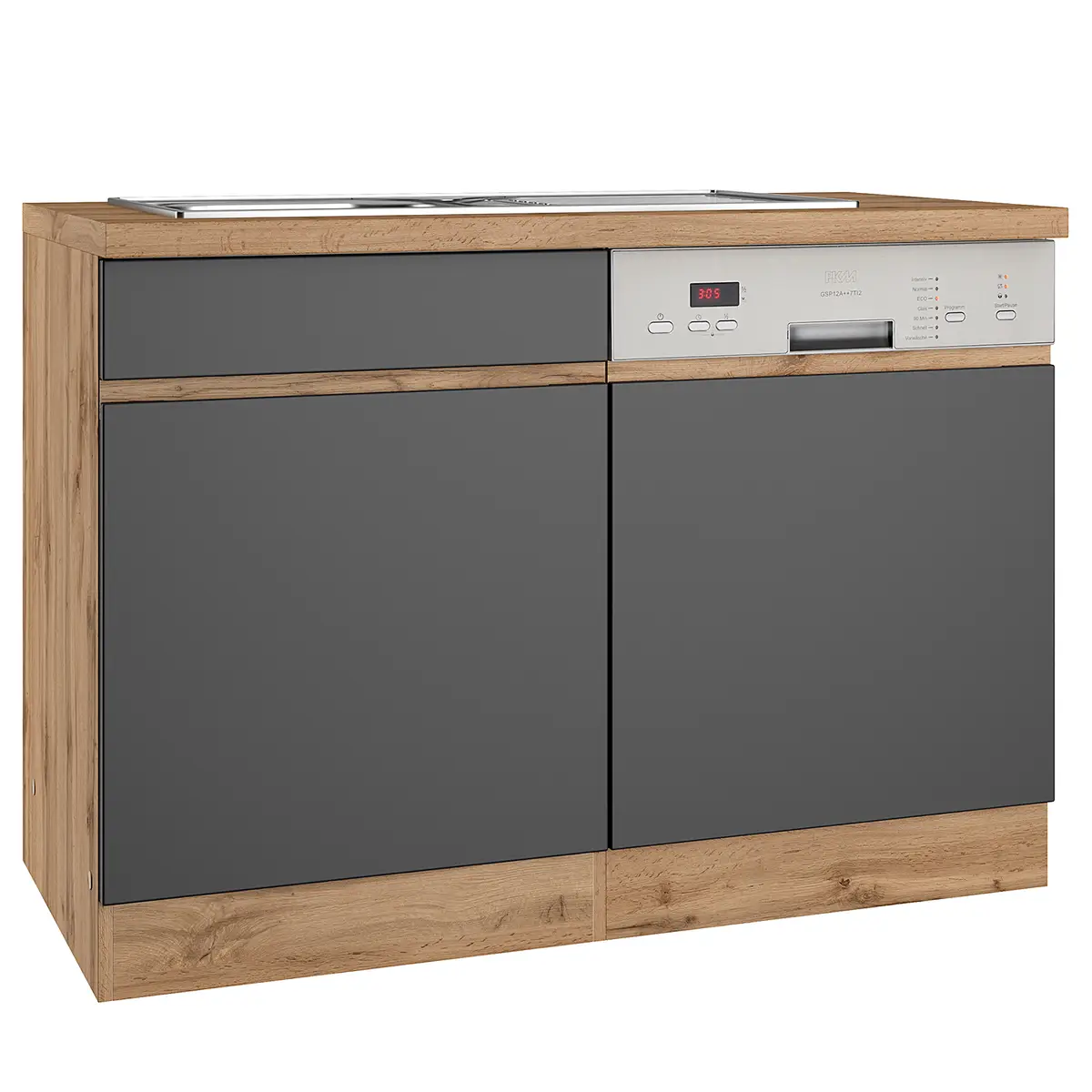 Spülenschrank Turin | Holztöne