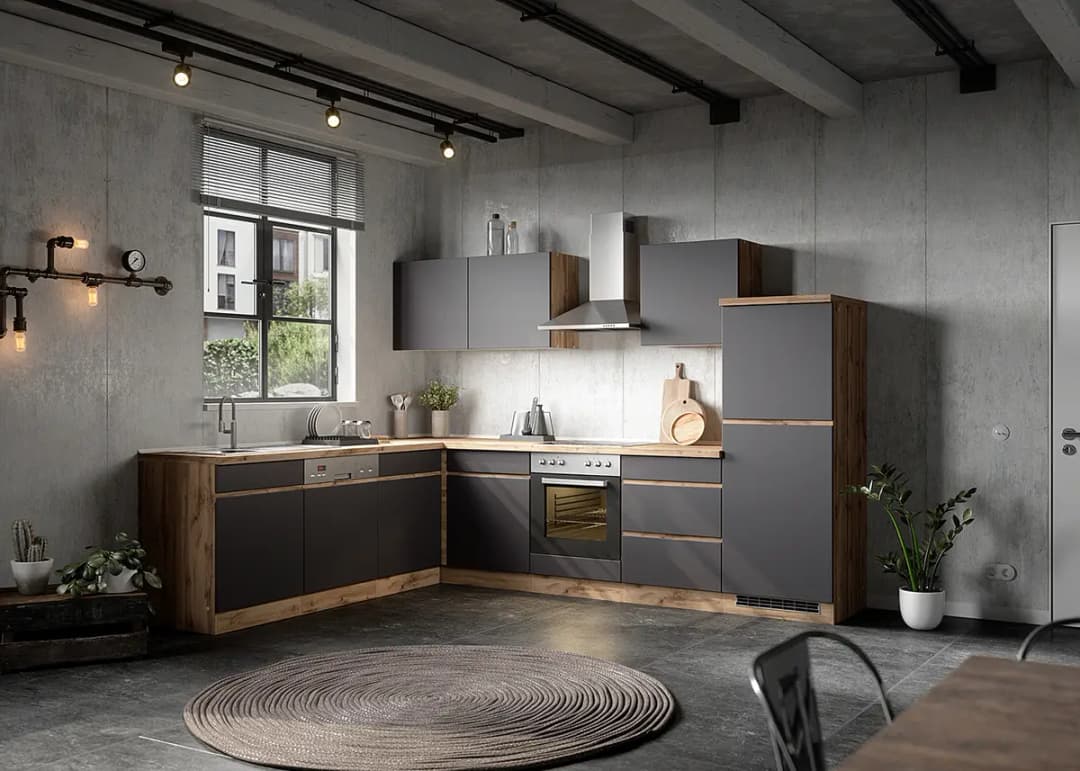 Spülenschrank Turin | Holztöne
