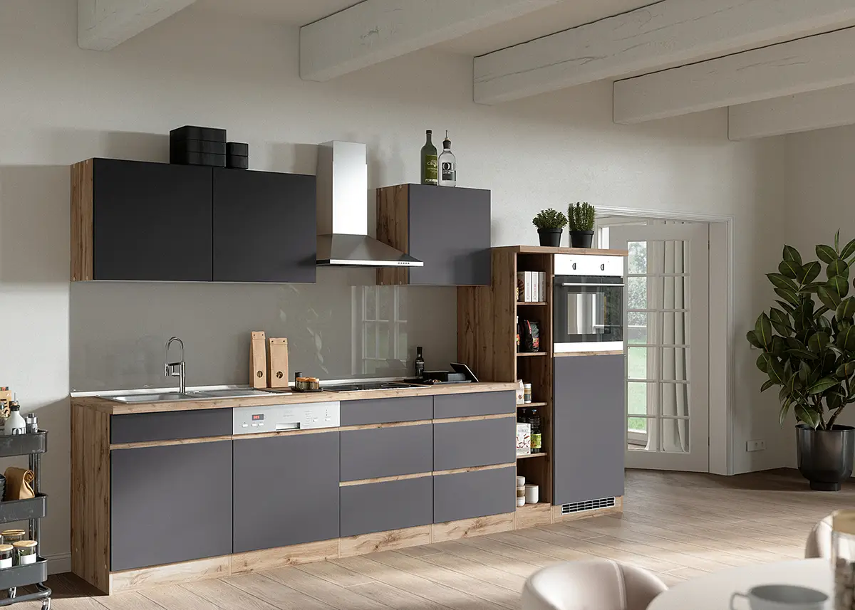 Spülenschrank Turin | Holztöne