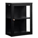 Vitrinenschrank Talavan | Schwarz