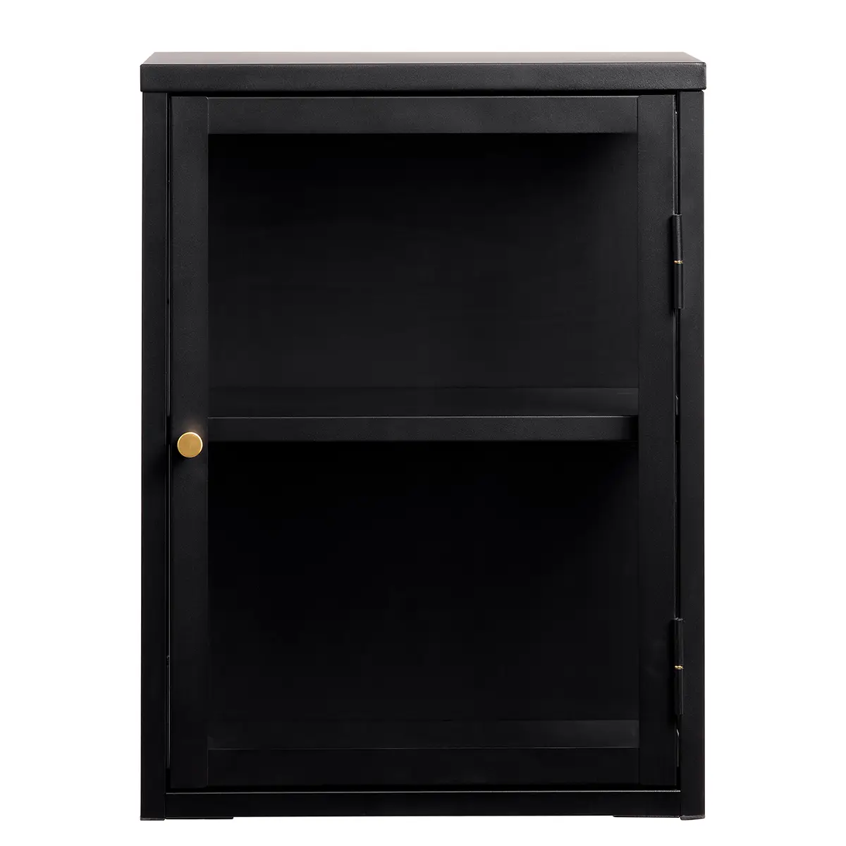 Vitrinenschrank Talavan | Schwarz