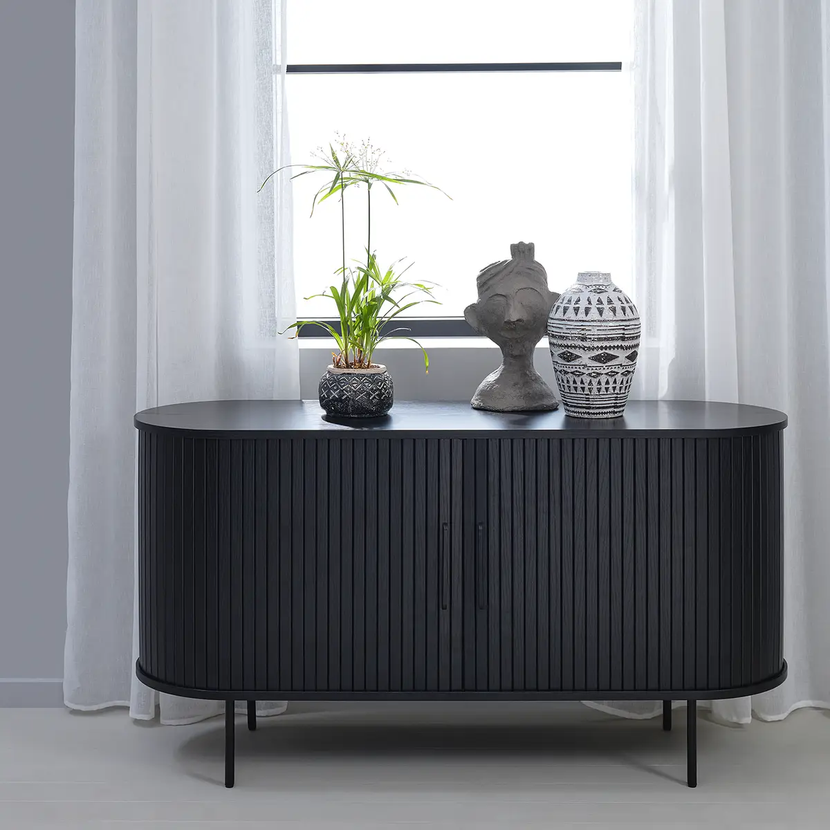 Sideboard Maqueda 140 cm | Holztöne