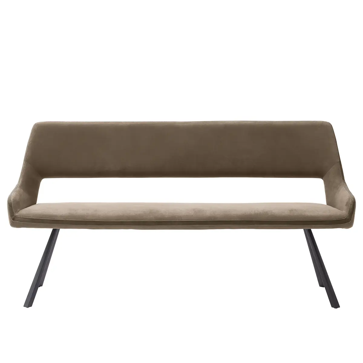 Polsterbank Penelopa 155cm Braun/Cappuccino | Braun