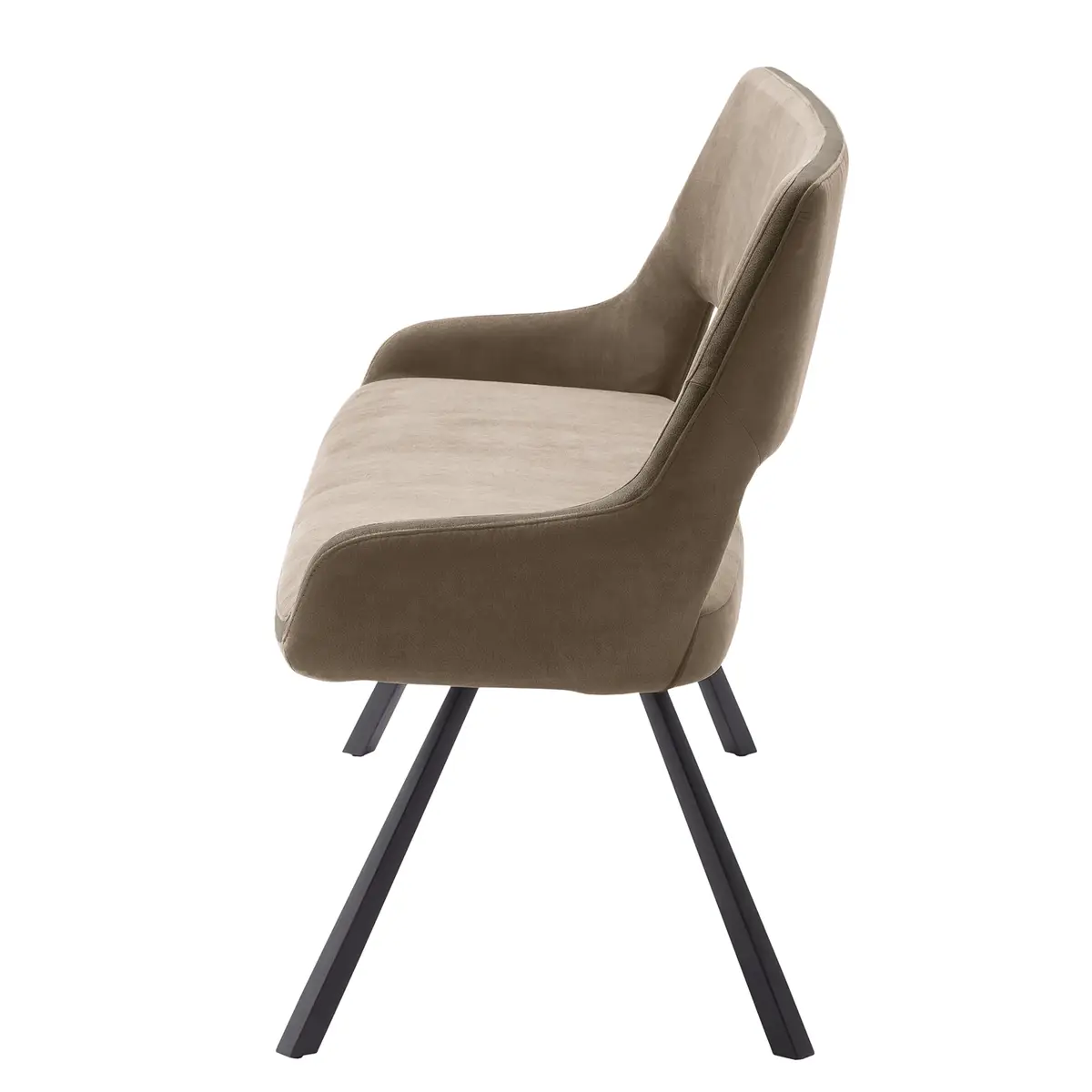 Polsterbank Penelopa 155cm Braun/Cappuccino | Braun