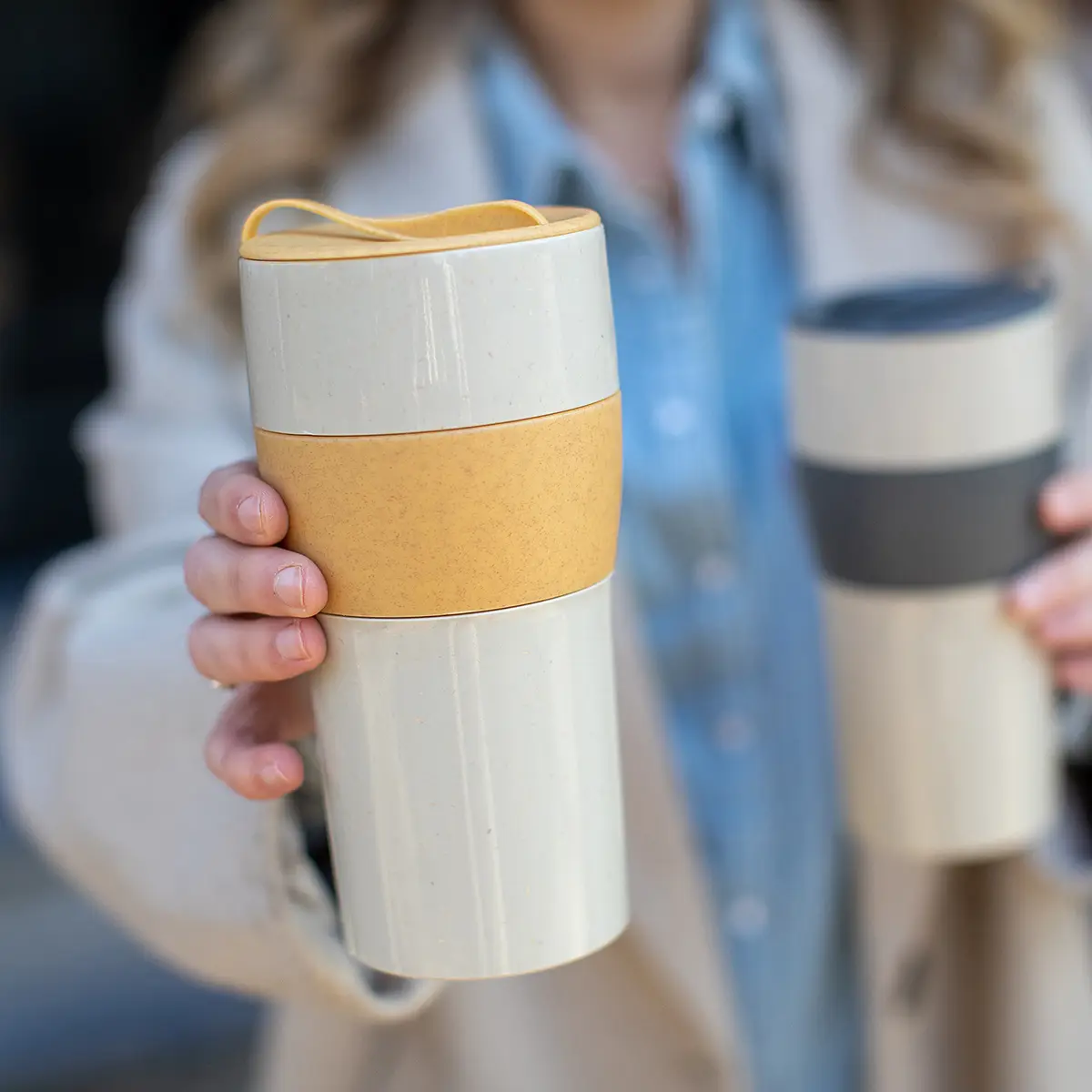 Thermobecher Aroma To Go Recycle | Beige