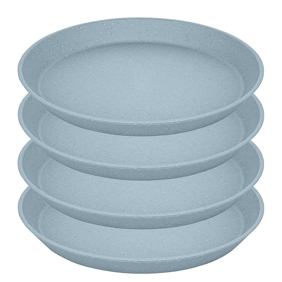 Frühstücksteller Connect Plate 4er-Set | Blau