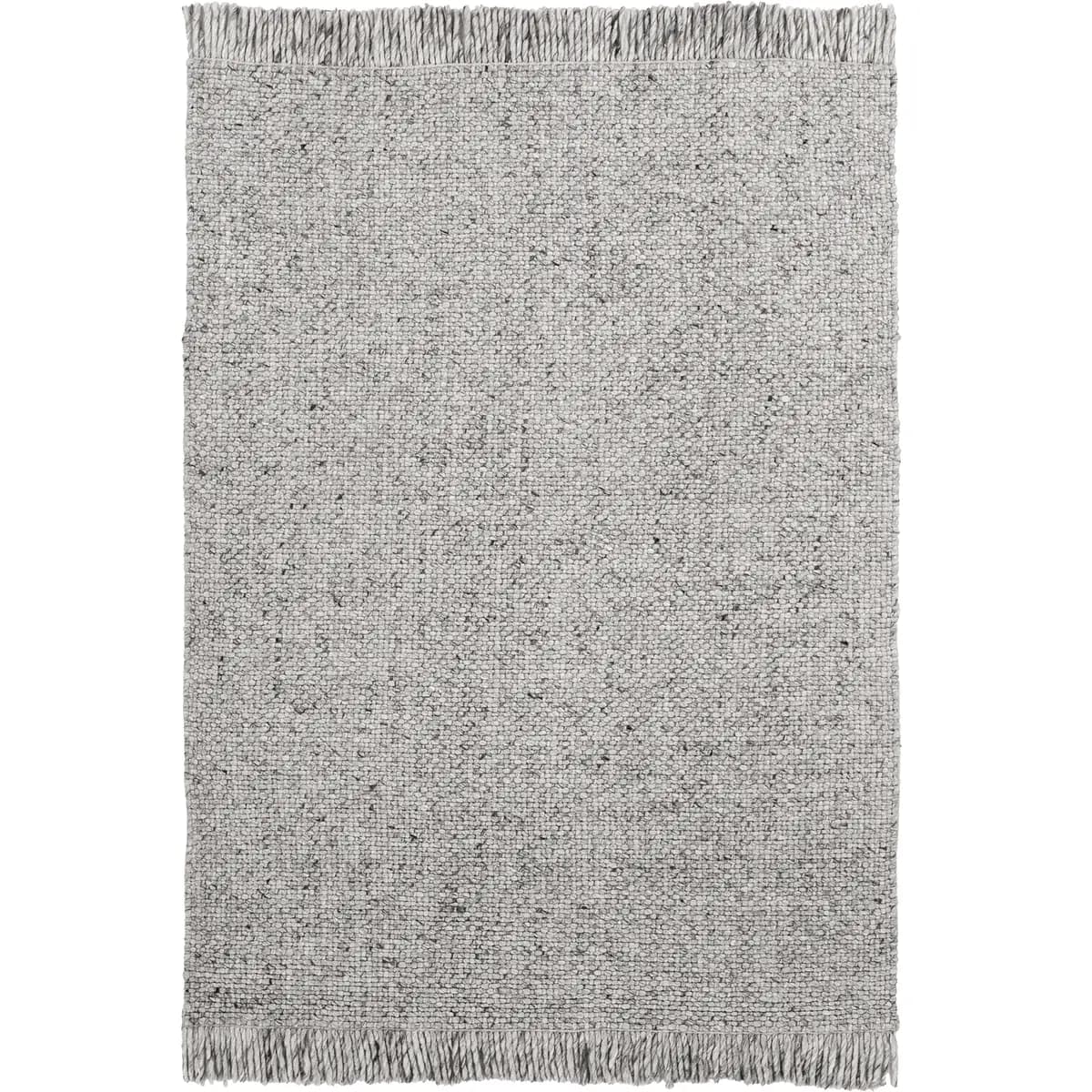 Wollteppich My Eskil Grau/Grau 160 x 230cm Mischgewebe | Grau